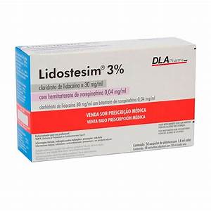 Anestesico Lidostesim 2% 1:50.000 - DLA