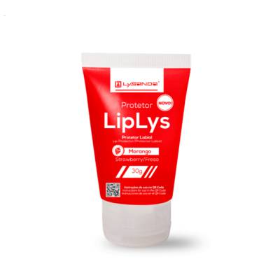 Protetor Labial Liplys Morango - Lysanda