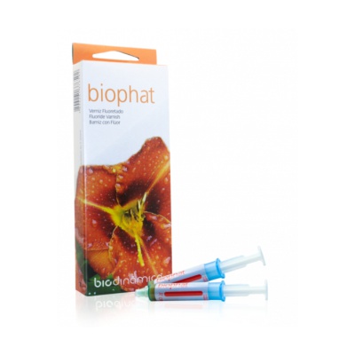 Verniz Fluoretado Biophat 2x3g - Biodinâmica