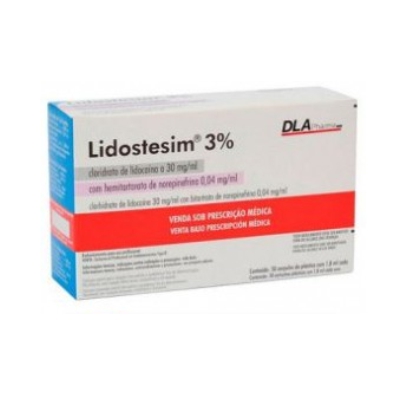 Anestésico Lidostesim 3% 1:50.000 - DLA