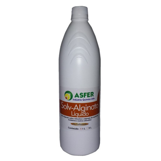 Solvente de Alginato 1 litro - Asfer
